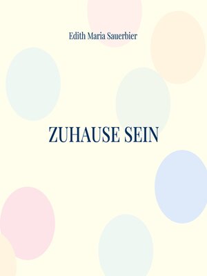 cover image of Zuhause sein